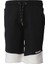 931376-2001 Regular Fit Baskılı Siyah Erkek Çocuk Şort 2