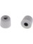5 Pairs 3.0mm Bellek Köpük Ipuçları Kulaklıklar / Kulak Için Kulaklıklar M Gri Gri 3