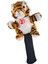 Golf Kulübü Headcover Ahşap Sürücü Kafası Kapak Yedek Açık Spor Kaplanları 1