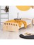 White MiniWood Montessori Yatak 90X190 Ahşap Çocuk Karyola Beşik 1