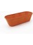 Oval Turuncu Bambu Tipi Ekmek Mayalama Sepeti 30 x 13.5 x 8.5 cm 3