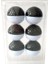 6 Parça Golf Uygulama Topu 42.7mm Kauçuk Çift Katmanlar Golf Eğitim Topu Siyah Beyaz (Yurt Dışından) 1