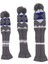3 Adet / Parça Örgü Ponpon Headcover Golf Sürücüsü Fairway Woods 135 Renk D (Yurt Dışından) 4