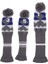 3 Adet / Parça Örgü Ponpon Headcover Golf Sürücüsü Fairway Woods 135 Renk D (Yurt Dışından) 5