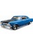 1/24 1966 Chevrolet Chavelle Ss 396 Model Araba Mavi 1