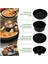 13 Adet Yui / Xiaomi / Philips / Kumtel Uyumlu 7 Inç Fritöz Aksesuar Seti - Çok Renkli (Yurt Dışından) 3