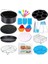 15 Adet Yui / Xiaomi / Philips / Kumtel Uyumlu 7 Inç Fritöz Aksesuar Seti - Çok Renkli (Yurt Dışından) 1