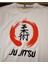 Ju Jitsu Baskılı %100 Pamuk Oversize T-Shirt Büyük Beden Tişört 2