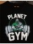 Hulk Planet Gym Çift Baskılı %100 Pamuk Oversize T-Shirt Büyük Beden Tişört 3