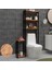 Egem Klozet Üstü Düzenleyici Raf 3 Raflı Banyo Düzenleyici Havluluk Banyo Organizer Wc Arkası 1