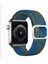 Apple Watch Uyumlu Kordon 3 4 5 6 7 Se 38MM 40MM 41MM Örgü Tokalı Kordon Yesil Mavi 1