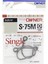 S-75M Single For Minnow Large Eye Black Chrome Olta Iğnesi 1