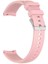 Huawei Watch GT 3 Klasik Çizgili Silikon Kordon 42mm KRD-18 NO12 Pembe 1