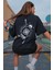 Unisex Sırt Pusula Baskılı Tshirt 1