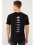 Unisex Bulut Sırt Baskılı Tshirt 3