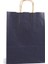 Büküm Saplı Kraft Kağıt Çanta Lacivert 20X10X22(25'LI) 1