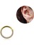 Cerrahi Çelik Halka Gold Piercing - Çap 8 mm - 1 Adet 1