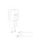 Fitplus Bianca FT-206L 2.4A Seyahat Şarj Aleti Lightning Kablo Set 1