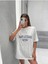 Letter Graphic Oversize Tasarım Tshirt 1