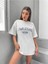 Letter Graphic Oversize Tasarım Tshirt 2