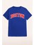Mavi Boston Baskılı Tasarım Tshirt 2