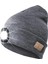 Açık Bluetooth Beanie Şapka Hiking Kamp Gri Yürüyüş Için Şarj Edilebilir Müzik (Yurt Dışından) 1