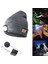 Açık Bluetooth Beanie Şapka Hiking Kamp Gri Yürüyüş Için Şarj Edilebilir Müzik (Yurt Dışından) 4