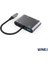 5in1 Type-C Hub Port Adaptör HDMI VGA USB Aux Pd Girişli 4