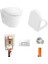 Integra Asma Klozet+Vitra Yavaş Klozet Kapağı +Gömme Rezervuar Set 1