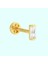 Altın Baget Tragus Piercing 14 Ayar 1