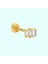 Altın Baget Tragus Piercing 14 Ayar Tria 1