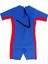 Strade Store Çocuklar Wetsuit 3mm Neopren Sörf Yüzme Geri Zip Spring Suit 4-5 Yıl M 3