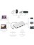 Type-C HDMI 4K RJ45 Gigabit Ethernet Type-C USB 3.0 Şarj Girişli 5