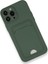 Wowlcraft Wowlery Apple iPhone 13 Pro Max Uyumlu Arka Kamera Korumalı Kart Koyulabilen Silikon Kartlıklı Kılıf Kapak 3