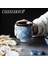 Çin Retro Tarzı El Yapımı Boyalı Seramik Kupa Teacup Kişilik Dalga Desen Kahve Bardak Çay Seti H240 | Teacups (Yurt Dışından) 3
