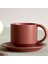 Tepsi Nordic Morandi Renkli Italyan Konsantre Kahvaltı Küçük Çay Bardağı ile Kadife Doku Seramik Kahve Fincanı (Yurt Dışından) 2