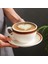Japon Tarzı Kahve Fincanı Seramik Öğleden Sonra Çay Vintage Lüks Çevre Dostu Seyahat Kupası ve Tabağı Sevimli Tazas De Cafe Drinkware 5 | Teacup tabak Setleri (Yurt Dışından) 2