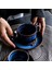 Türk Espresso Bardaklar Surlar ile Seramik Kupası Set Siyah Çay Yaratıcılık Kupa Ev Dekor Yaratıcı Su Kupası Hediyeler | Kahve Kupası ve tabak Setleri (Yurt Dışından) 3