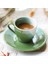 Yeşil Vintage Kahve Fincanı Minimalistin Dışında Minimalist Çay Kahve Fincanı Seramik Yeniden Kullanılabilir Içme Ürünleri | Kahve Kupası ve tabak Setleri (Yurt Dışından) 4