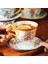 Iskandinav Retro Kahve Fincanı Fincan Daire Seti Lüks Seramik Kupa Üst Sınıf Porselen Çay Kupası Cafe Parti Drinkware Yeni Yıl Hediyeleri | Kupa ve tabaklar (Yurt Dışından) 2