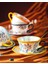 Iskandinav Retro Kahve Fincanı Fincan Daire Seti Lüks Seramik Kupa Üst Sınıf Porselen Çay Kupası Cafe Parti Drinkware Yeni Yıl Hediyeleri | Kupa ve tabaklar (Yurt Dışından) 3