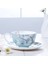 Öğleden Sonra Çay Kupası Porselen Avrupa Tarzı Çevre Dostu Mate Lüks Kullanımlık Seramik Kupası ve Tabağı Seyahat Tazas Drinkware 50 | Teacup tabak Setleri (Yurt Dışından) 2