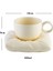 Yastık Coaster ile Seramik Kupası Yaratıcı Çift Kahve Fincanı Çay Bardağı Dailer Noel Hediyesi Seti Drinkware | Kupa ve tabaklar (Yurt Dışından) 1