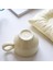 Yastık Coaster ile Seramik Kupası Yaratıcı Çift Kahve Fincanı Çay Bardağı Dailer Noel Hediyesi Seti Drinkware | Kupa ve tabaklar (Yurt Dışından) 3