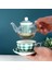 Seramik Çay Için Bir Set Damalı Tasarım Cam Çaydanlık Ince Kemik Çini Saucer Teacup Çay Stainer Infuser Teaware Hediye Kutusu ile | Teaware Setleri (Yurt Dışından) 3