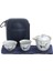 Seramik Çaydanlık Seyahat Çay Seti Taşınabilir Açık Teaware Gaiwan Çay Kase Bir Pot ve Iki Bardak Mutfak Bar Malzemeleri | Teaware Setleri (Yurt Dışından) 1