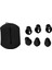 3 Pairs Hooks Earpod Kulak Spor Kanca Kapak Silikon Siyah Için (Yurt Dışından) 5