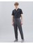 Micro Collection M Slim Sweatpant Erkek Gri Eşofman Altı - S221491-003 2