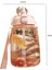 1.6l Shap ile Büyük Su Şişesi, Çocuk Sevimli Plastik Su Şişesi (Pembe) (Yurt Dışından) 2