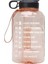2.2l Spor Su Şişesi Motive Edici Zaman Işaretleyici (Turuncu) (Yurt Dışından) 2